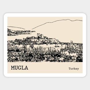 Mugla Turkey Magnet